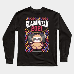 Quaranteam - 2021 - The Doing Of Nothings' Continues Long Sleeve T-Shirt